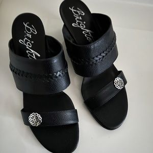 Black Brighton Sandals